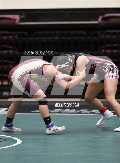 Thumbnail 3 in UIL Girls 6A Regional Wrestling Tournament  photogallery.