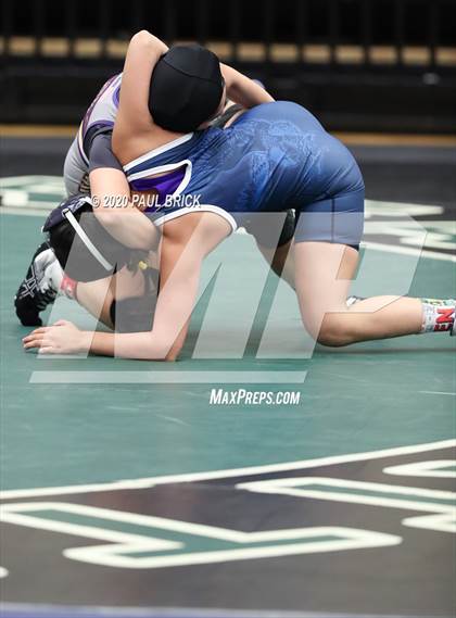 Thumbnail 3 in UIL Girls 6A Regional Wrestling Tournament  photogallery.