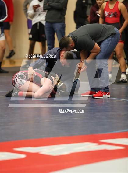 Thumbnail 1 in UIL Girls 6A Regional Wrestling Tournament  photogallery.