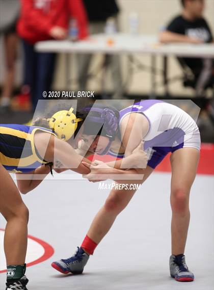 Thumbnail 2 in UIL Girls 6A Regional Wrestling Tournament  photogallery.