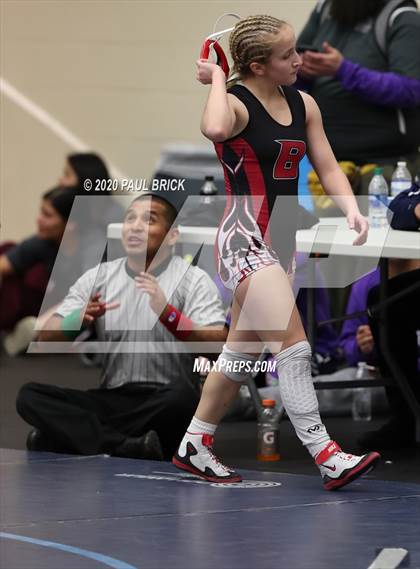Thumbnail 2 in UIL Girls 6A Regional Wrestling Tournament  photogallery.
