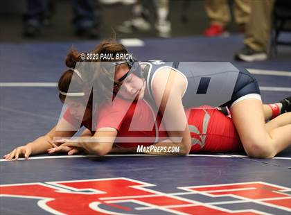 Thumbnail 2 in UIL Girls 6A Regional Wrestling Tournament  photogallery.