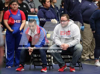 Thumbnail 1 in UIL Girls 6A Regional Wrestling Tournament  photogallery.