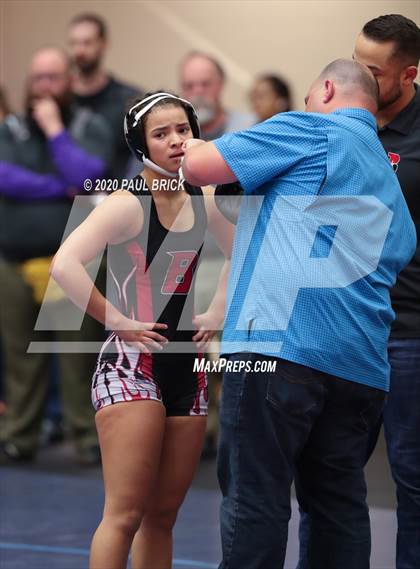 Thumbnail 1 in UIL Girls 6A Regional Wrestling Tournament  photogallery.