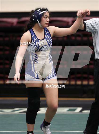 Thumbnail 2 in UIL Girls 6A Regional Wrestling Tournament  photogallery.
