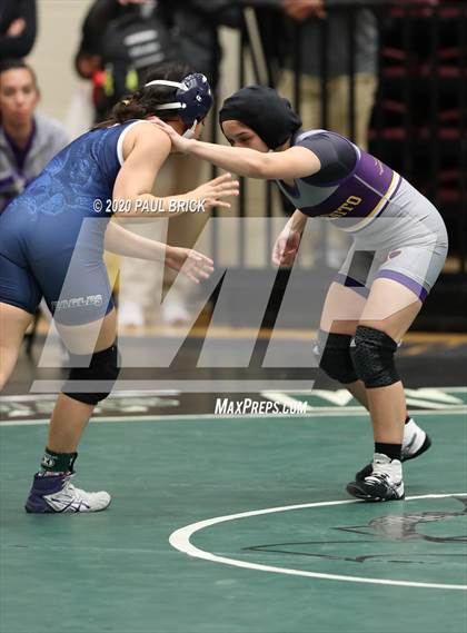 Thumbnail 2 in UIL Girls 6A Regional Wrestling Tournament  photogallery.
