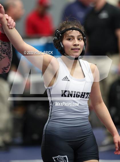 Thumbnail 3 in UIL Girls 6A Regional Wrestling Tournament  photogallery.