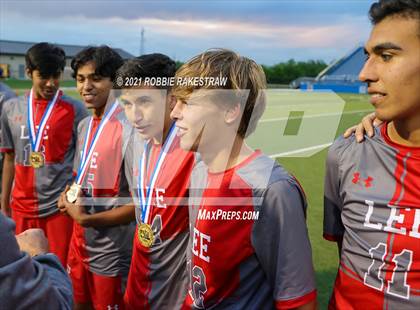 Thumbnail 2 in Lee vs. Rockwall-Heath (UIL 6A Final) photogallery.