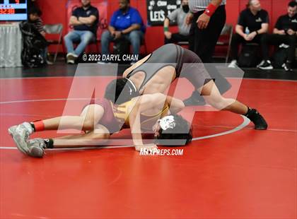 Thumbnail 1 in Bell Gardens vs La Canada (CIF Southern Section Wrestling Championships) photogallery.