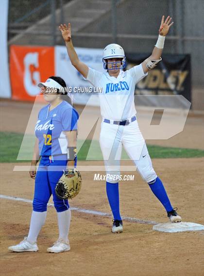 Thumbnail 2 in Norco vs. Gahr (CIF SS D1 Final) photogallery.