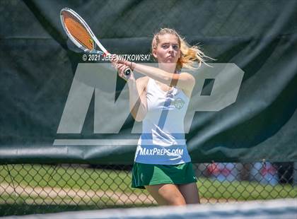 Thumbnail 3 in NCHSAA 3A Mid-East Regionals - Singles photogallery.