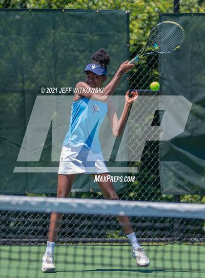 Thumbnail 1 in NCHSAA 3A Mid-East Regionals - Singles photogallery.