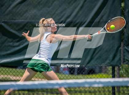 Thumbnail 1 in NCHSAA 3A Mid-East Regionals - Singles photogallery.