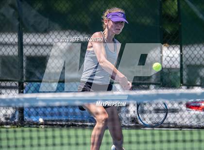 Thumbnail 1 in NCHSAA 3A Mid-East Regionals - Singles photogallery.