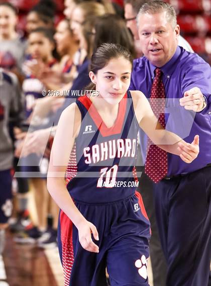 Thumbnail 1 in Sahuaro vs. Mesquite (AIA 5A Semifinal)  photogallery.