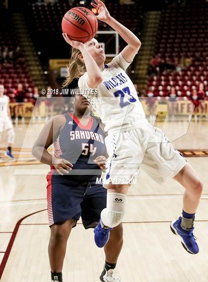 Thumbnail 2 in Sahuaro vs. Mesquite (AIA 5A Semifinal)  photogallery.