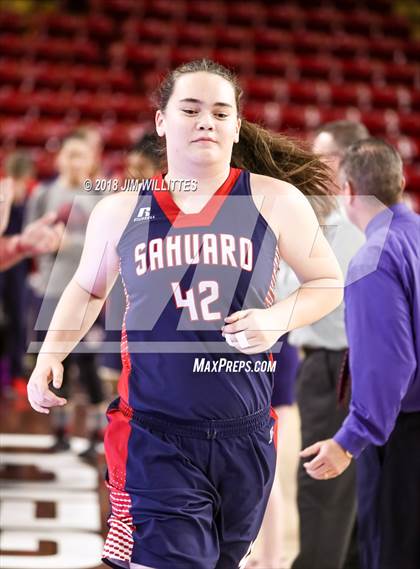 Thumbnail 2 in Sahuaro vs. Mesquite (AIA 5A Semifinal)  photogallery.