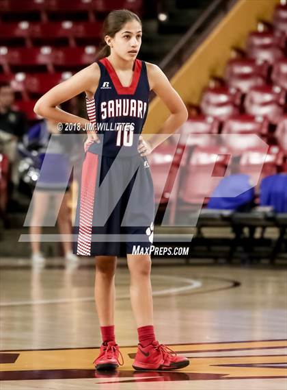 Thumbnail 2 in Sahuaro vs. Mesquite (AIA 5A Semifinal)  photogallery.