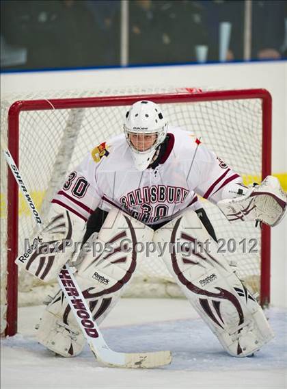 Thumbnail 2 in Salisbury School vs Kimball Union Academy (Flood-Marr Tournament) photogallery.