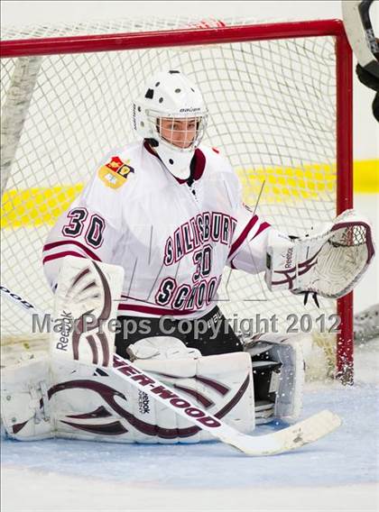 Thumbnail 2 in Salisbury School vs Kimball Union Academy (Flood-Marr Tournament) photogallery.