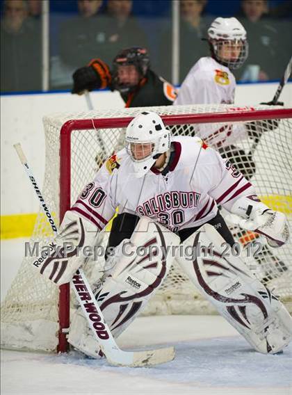 Thumbnail 2 in Salisbury School vs Kimball Union Academy (Flood-Marr Tournament) photogallery.