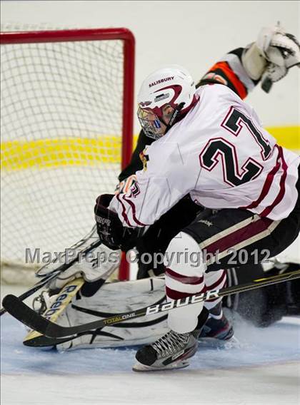 Thumbnail 3 in Salisbury School vs Kimball Union Academy (Flood-Marr Tournament) photogallery.