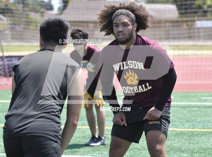 Thumbnail 3 in Woodrow Wilson vs. Highland (Marina Invitational) photogallery.