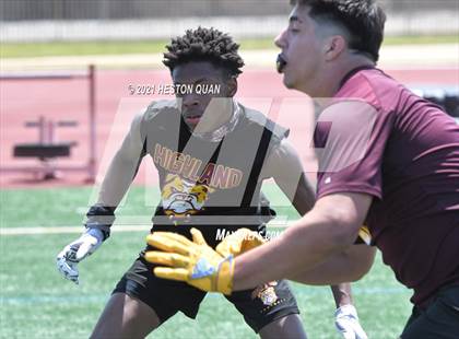 Thumbnail 3 in Woodrow Wilson vs. Highland (Marina Invitational) photogallery.
