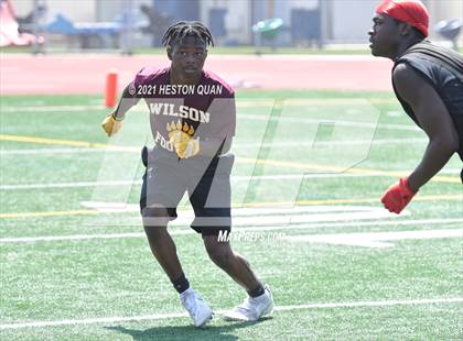 Thumbnail 2 in Woodrow Wilson vs. Highland (Marina Invitational) photogallery.