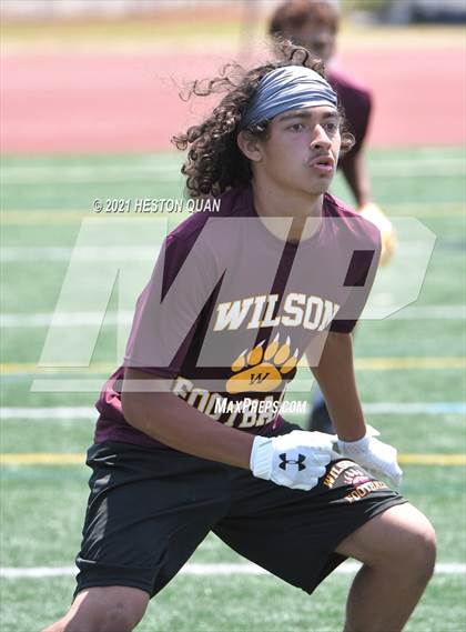Thumbnail 3 in Woodrow Wilson vs. Highland (Marina Invitational) photogallery.