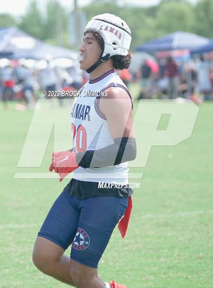 Thumbnail 2 in Wylie East vs Lamar (Texas State 7 on 7) photogallery.
