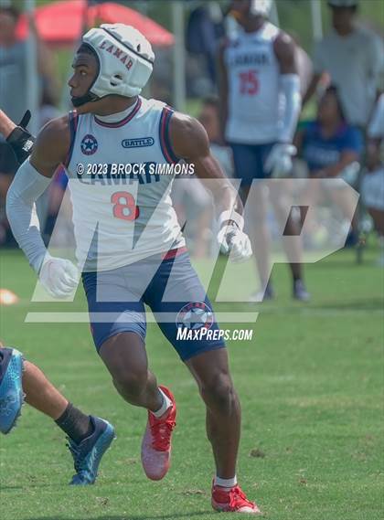Thumbnail 2 in Wylie East vs Lamar (Texas State 7 on 7) photogallery.