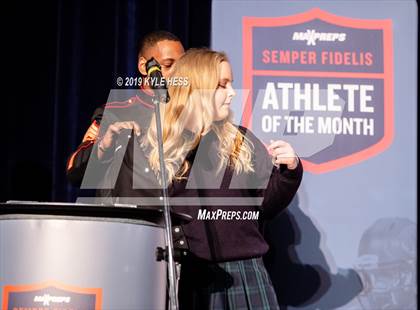 Thumbnail 1 in Marines H.S. Female Athlete of the Month - Josie Lord photogallery.