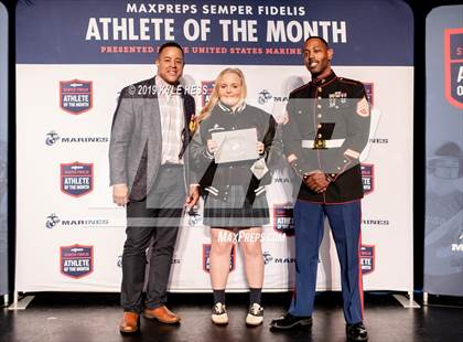 Thumbnail 2 in Marines H.S. Female Athlete of the Month - Josie Lord photogallery.