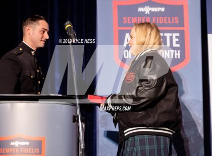 Thumbnail 1 in Marines H.S. Female Athlete of the Month - Josie Lord photogallery.