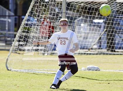 Thumbnail 1 in JV: Sandalwood vs Episcopal School of Jacksonville (ESJ Invitational) photogallery.