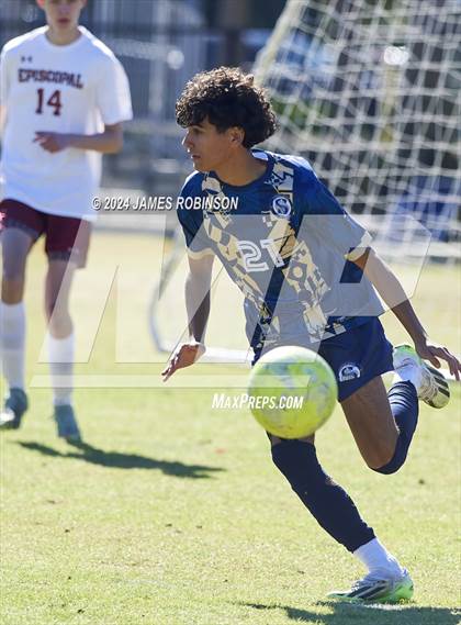 Thumbnail 3 in JV: Sandalwood vs Episcopal School of Jacksonville (ESJ Invitational) photogallery.