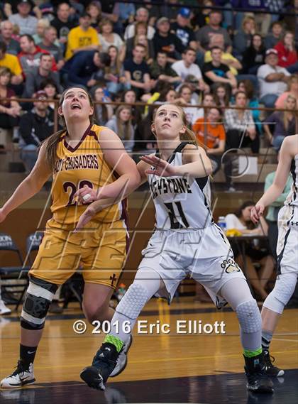Thumbnail 1 in Elk County Catholic vs Keystone (PIAA District IX A Final) photogallery.