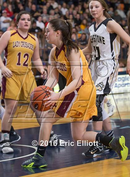 Thumbnail 2 in Elk County Catholic vs Keystone (PIAA District IX A Final) photogallery.