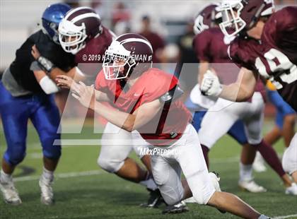 Thumbnail 2 in Lincoln vs Woodcreek (Scrimmage) photogallery.