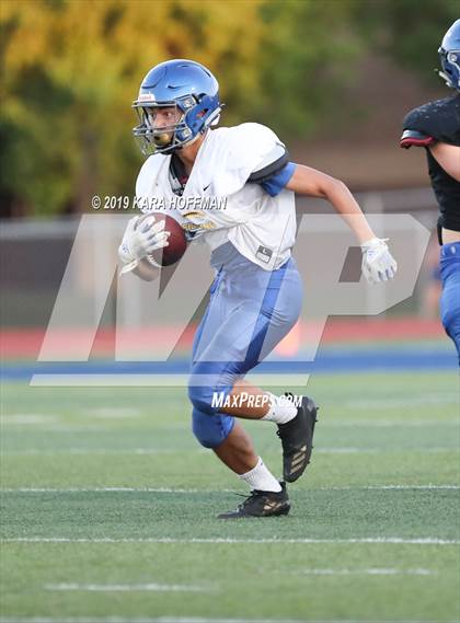 Thumbnail 2 in Lincoln vs Woodcreek (Scrimmage) photogallery.