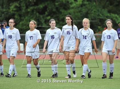 Thumbnail 2 in Carrboro vs. Forbush (NCHSAA 2A Final) photogallery.