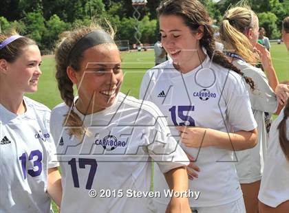 Thumbnail 3 in Carrboro vs. Forbush (NCHSAA 2A Final) photogallery.