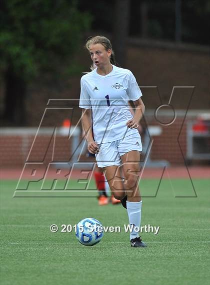 Thumbnail 3 in Carrboro vs. Forbush (NCHSAA 2A Final) photogallery.