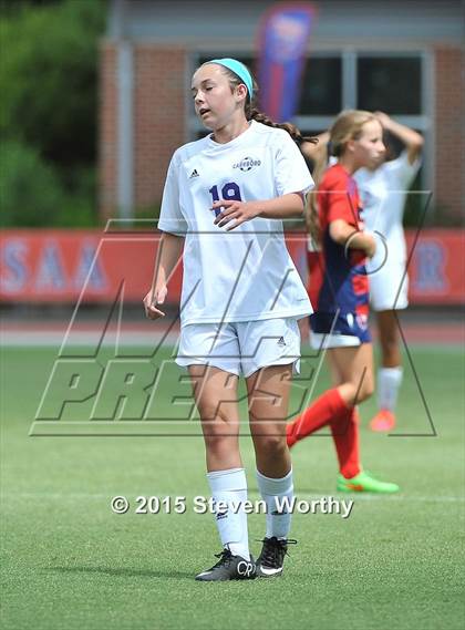 Thumbnail 2 in Carrboro vs. Forbush (NCHSAA 2A Final) photogallery.