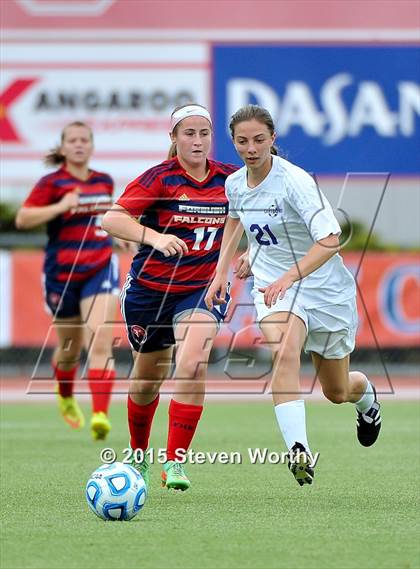 Thumbnail 1 in Carrboro vs. Forbush (NCHSAA 2A Final) photogallery.