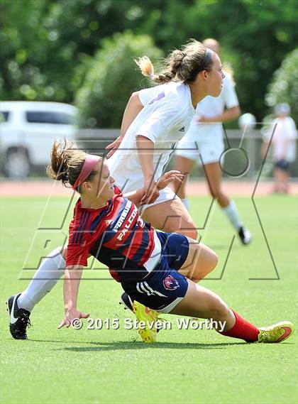 Thumbnail 2 in Carrboro vs. Forbush (NCHSAA 2A Final) photogallery.