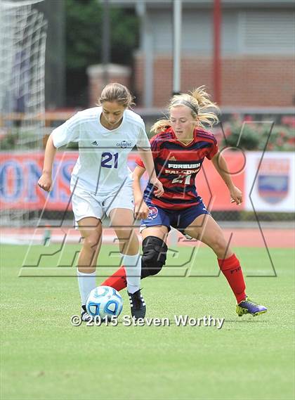 Thumbnail 1 in Carrboro vs. Forbush (NCHSAA 2A Final) photogallery.