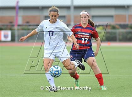 Thumbnail 3 in Carrboro vs. Forbush (NCHSAA 2A Final) photogallery.