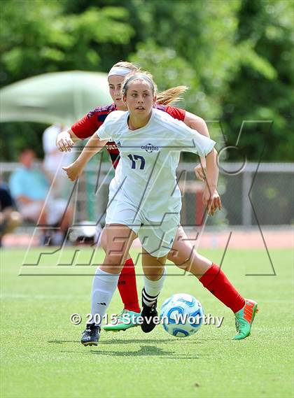 Thumbnail 3 in Carrboro vs. Forbush (NCHSAA 2A Final) photogallery.